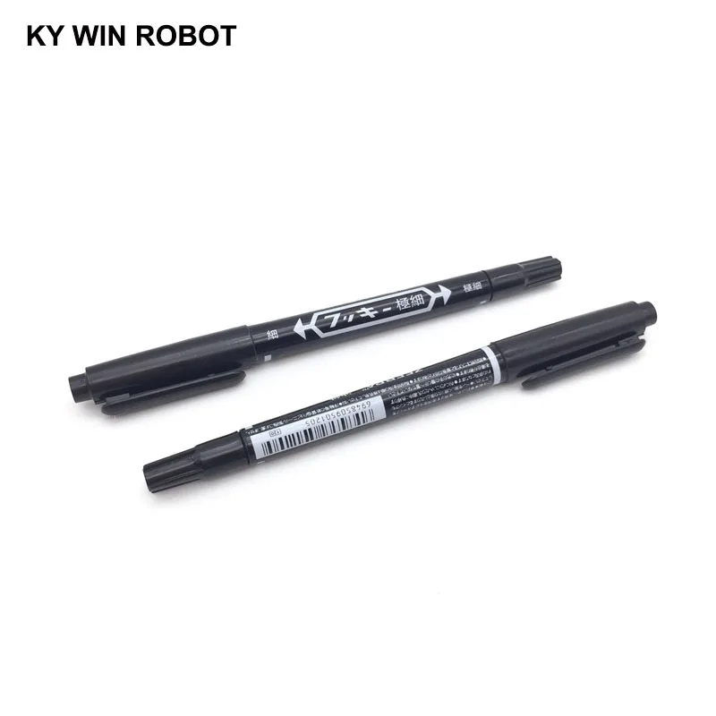 10PCS Black CCL Anti-etching PCB Circuit Board Ink Marker Double Pen For DIY Repair Printed Diagram Arduino | Электронные
