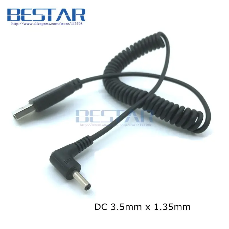 USB-разъем DC 4 0*1 7 мм 7*1 5 5*2 1 5*3 0 и 3 5*1 35 Эластичный кабель * силовой пружинный м |