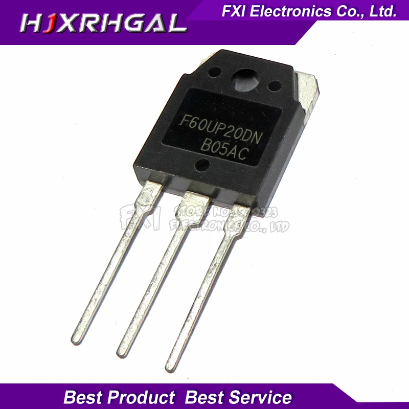 5 шт./лот F60UP20DN FFA60UP20DN 60A 200 в Диод Быстрого Восстановления Оригинал аутентичный|diode