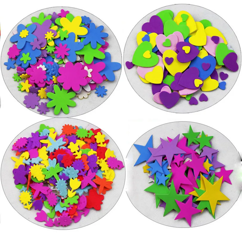 DIY стикер для скрапбукинга Детский эва заплатка из пенопласта с липкая Наклейка