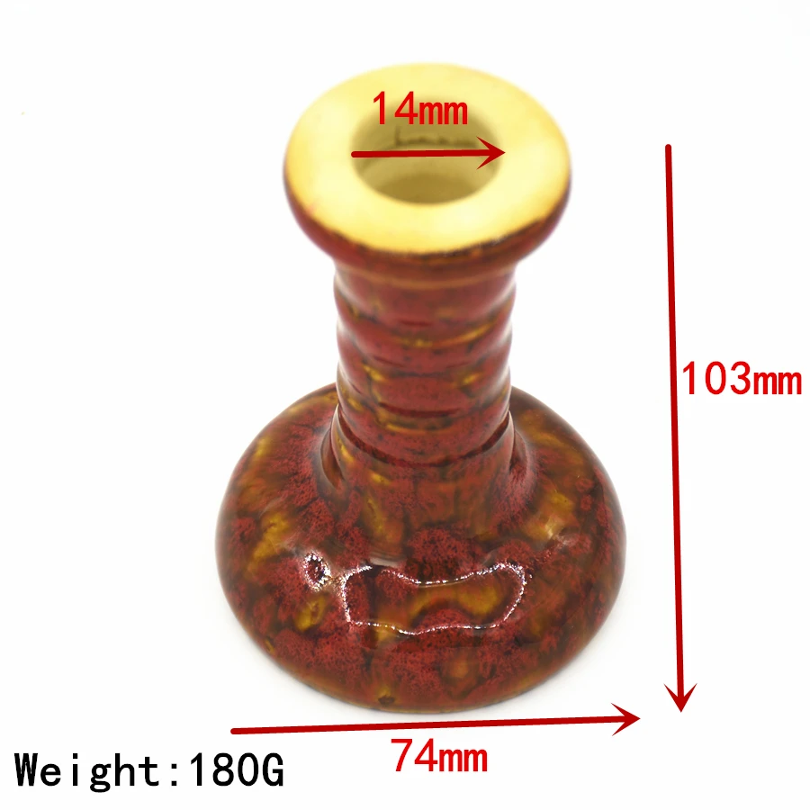 Керамическая чаша для кальяна с большой воронкой, горелка для табачного угля Chicha Narguile, чаша для кальяна для Keloud Lotus