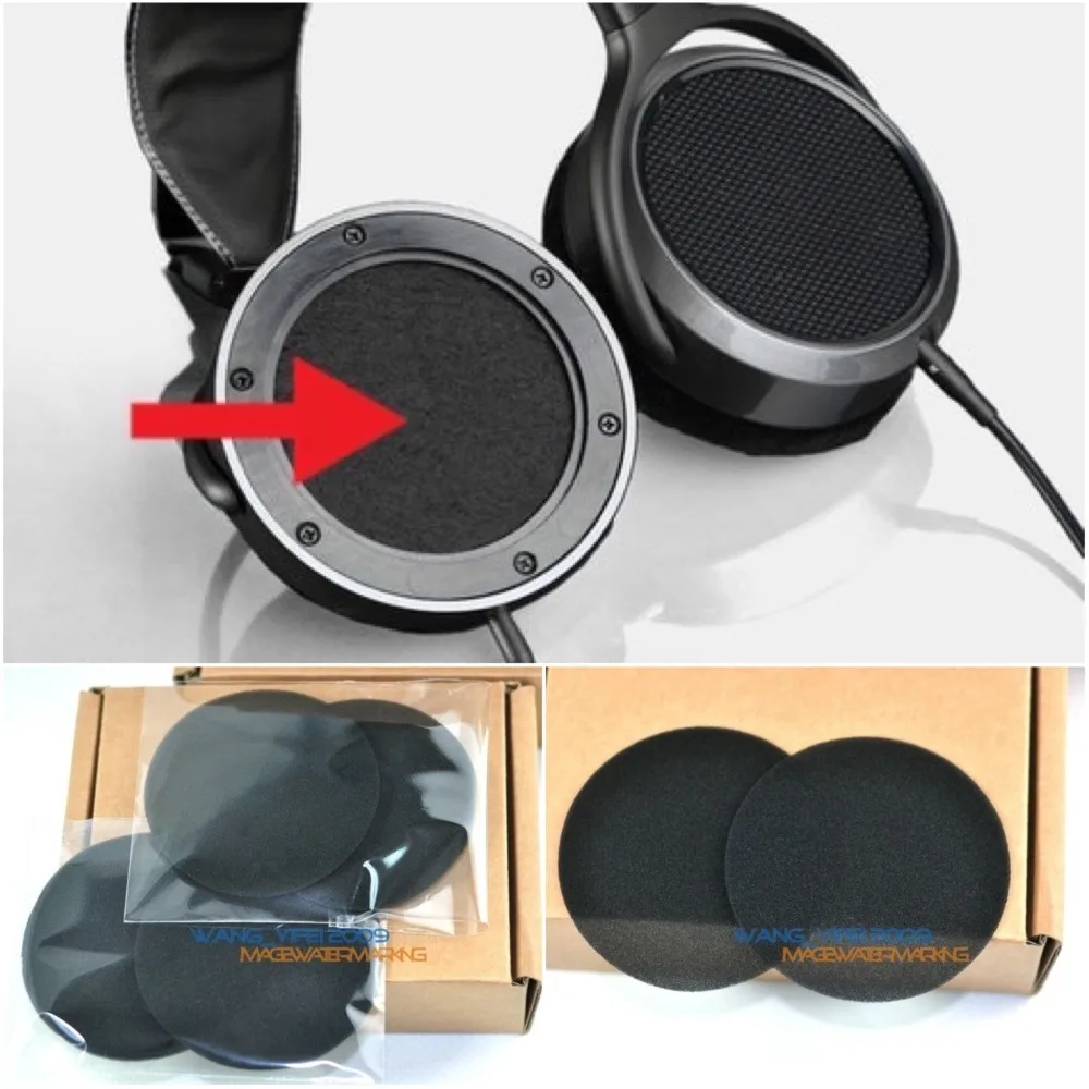 Тонкие толстые поролоновые прокладки для наушников HIFIMAN HE4 HE500 HE300 HE400 HE400i HE400S He560| |