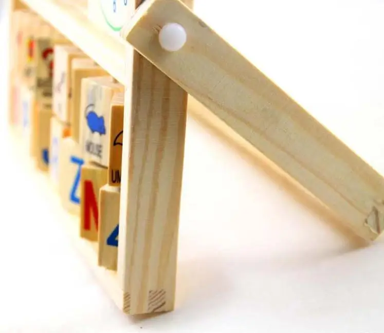 Дети Обучающие Развивающие универсальные Лоскутные часы Abacus деревянные игрушки