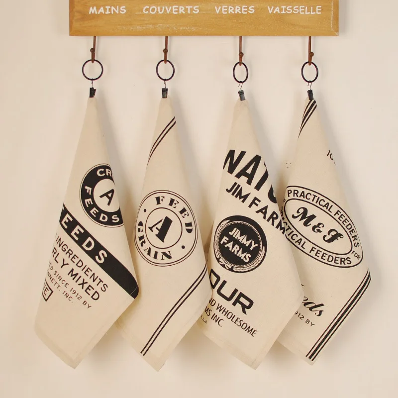 Скандинавском стиле льняная салфетка ткань ФРАНЦУЗСКИЙ пекарня фотографии фон