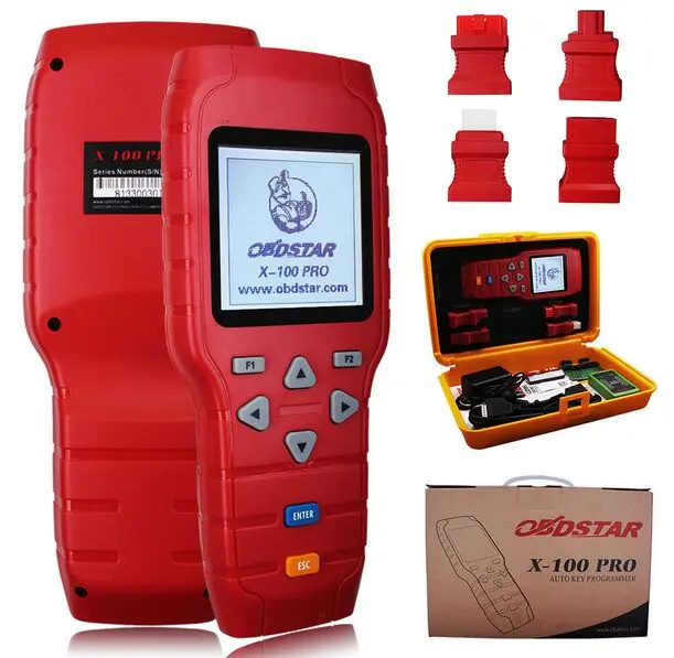 Оригинальный obdstar X-100 x100 программист про ключ Авто (C + D E) в том числе EEPROM адаптер