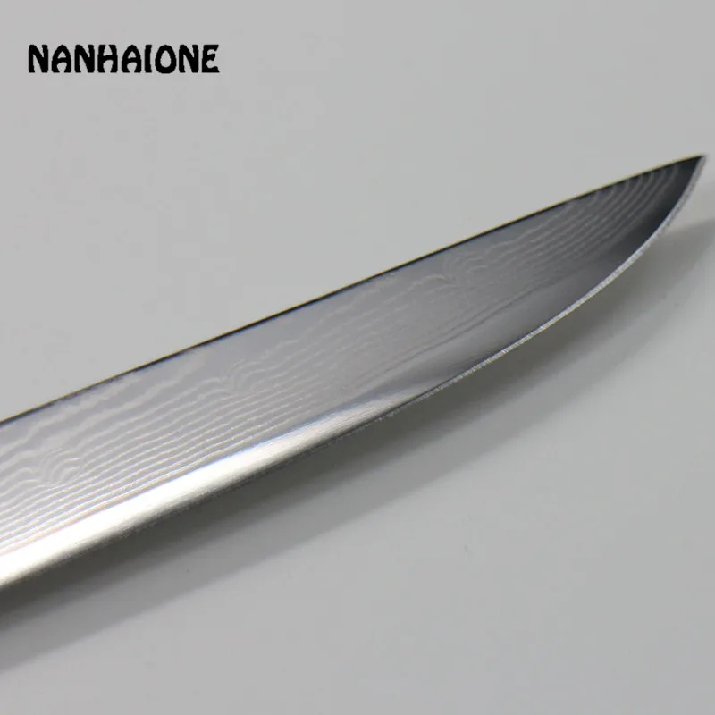 NANHAIONE 6,5 дюймов дамасский нож для обвалки из нержавеющей стали Острый японский нож шеф-повара нож для резки мяса нож для приготовления пищи CL088