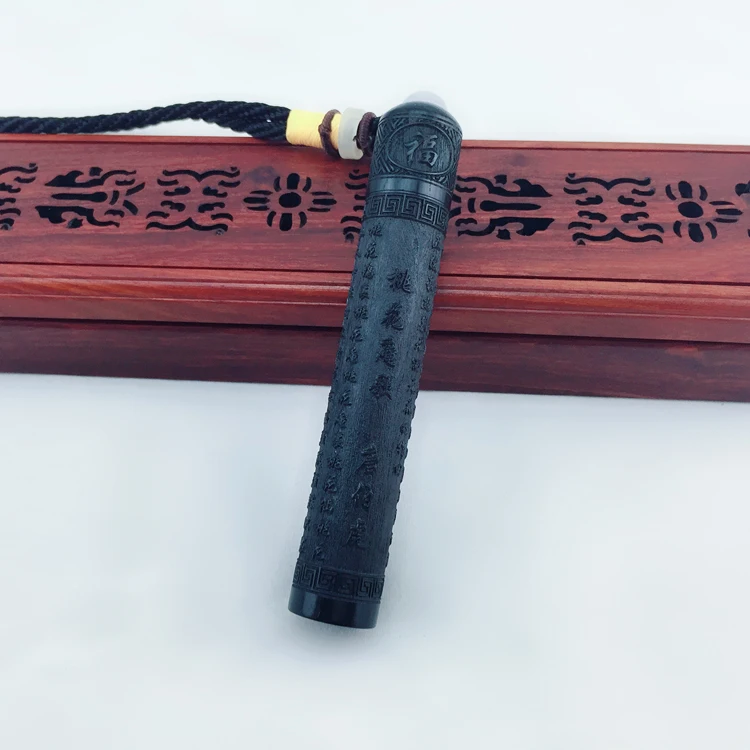 Черный сандаловое дерево usb зарядка дующий воздух Интеллектуальный ветрозащитный Резьба по дереву винтажная Индукционная Зажигалка для прикуривателя легко носить с собой