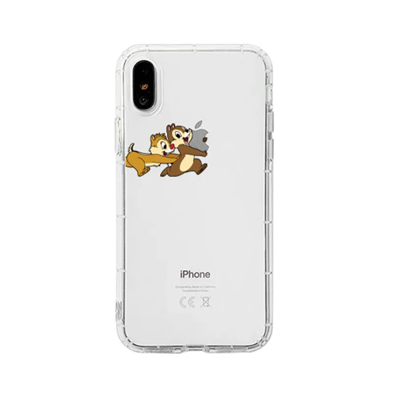 4 Забавный чехол для телефона Crayon Shinchan чехол для iPhone 6 6S 7 8 Plus X XS MAX XR, Прозрачная мягкая Задняя накладка чехла из ТПУ - Цвет: 4
