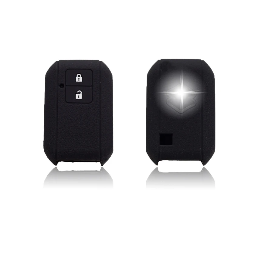 

Cocolockey Silicone Car Key Cover Fob Case for suzuki swift wagon r Japan 2/3/4Buttons Smart Keyless Car Key Case For Car