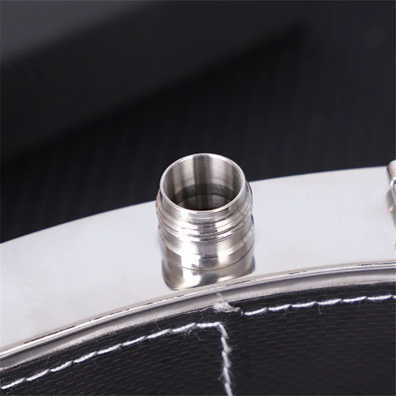 Не содержит Бисфенол А Mini 7 унций искусственная кожа Обёрточная бумага виски