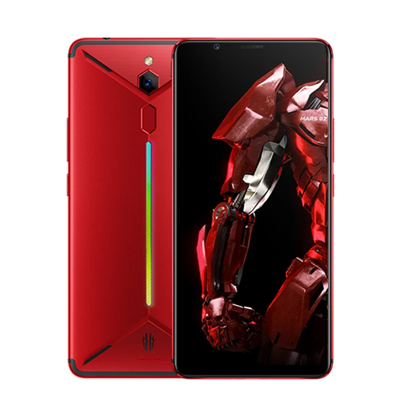 Игровой телефон zte Nubia Red Magic Mars, 6,0 дюймов, 6 ГБ/8 ГБ/10 Гб ОЗУ, 128 ГБ/256 Гб ПЗУ, восьмиядерный смартфон Snapdragon 845 на базе Android 9,0