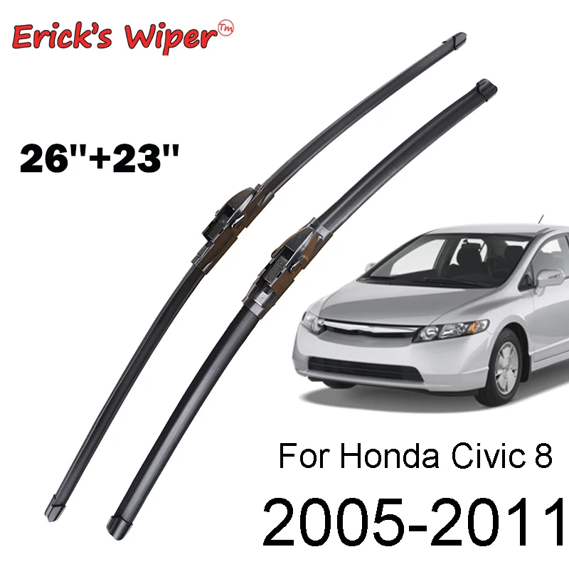 Щетки стеклоочистителя Erick's для Honda Civic 8 седан лобового стекла переднего 26 и 23