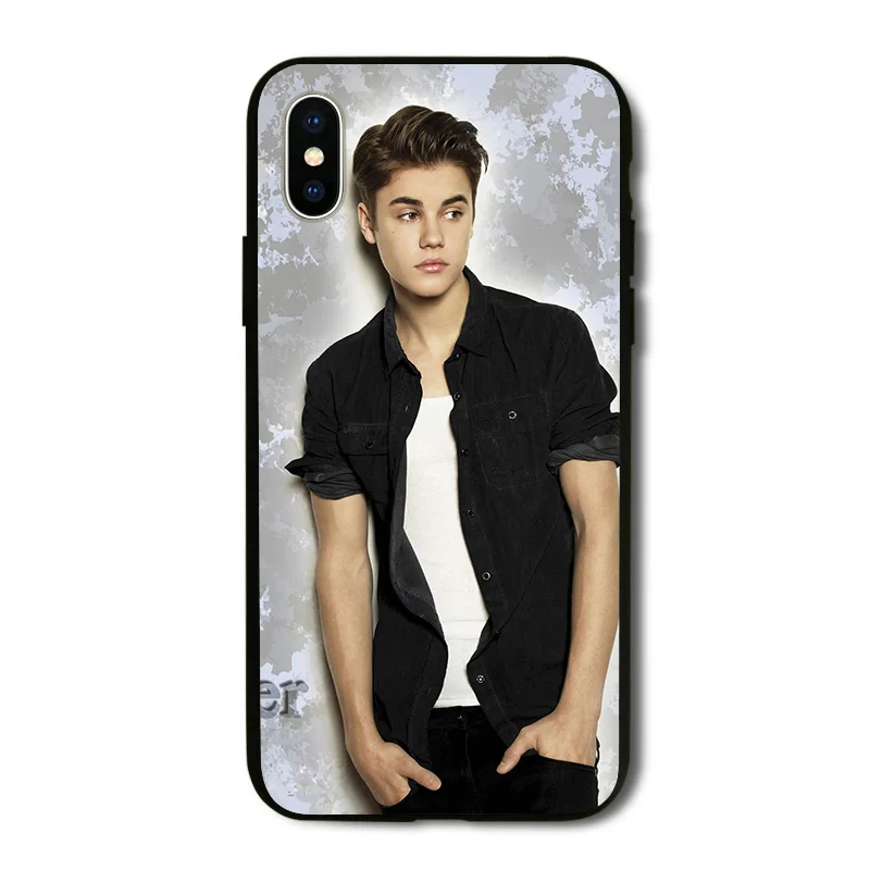 Мягкий силиконовый чехол для телефона Justin Bieber из ТПУ iPhone 8 7 6 6S Plus X XS MAX XR 10 5S SE |