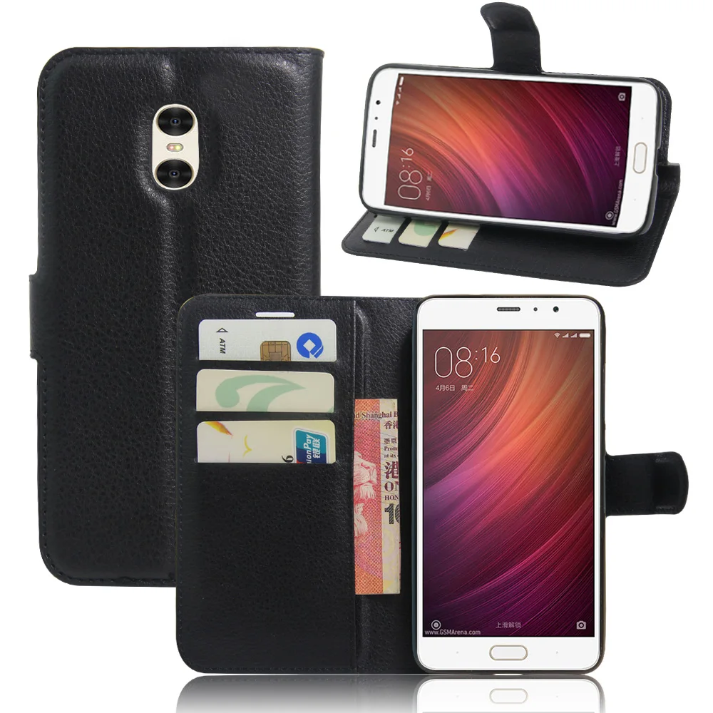 Модный чехол-кошелек из искусственной кожи защитный чехол-книжка для Xiaomi Redmi Pro