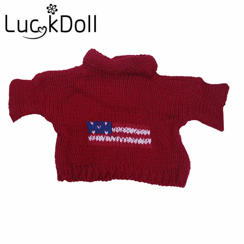 Свитер для куклы LUCKDOLL длинный с принтом 18 дюймов 43 см | Игрушки и хобби