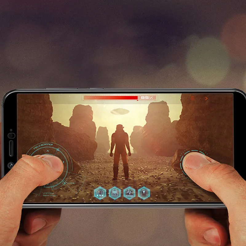 WeeYRN Honor 9 Lite Полное покрытие защитное стекло на для Huawei / lite (Хонор Лайт) закаленное