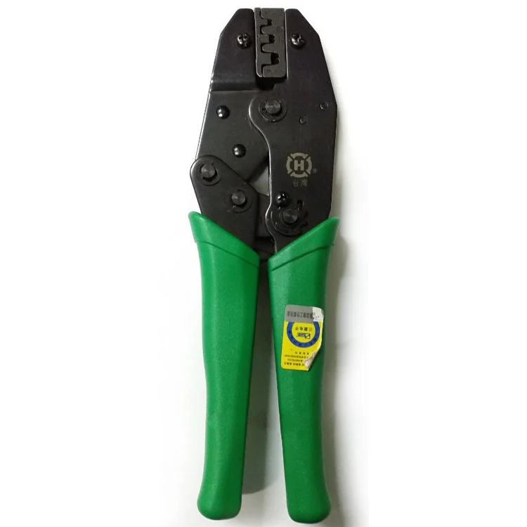 Устройство для обжима клемм с храповым механизмом или неизолированными клеммами