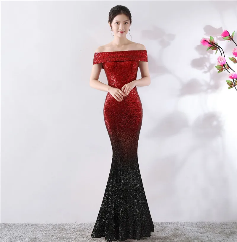 Red And Black Зеленое и Золотое Платье с вырезом лодочкой и коротким рукавом, роскошная Клубная одежда, сексуальное платье с блестками, Элегантное коктейльное платье для женщин - Цвет: Red And Black