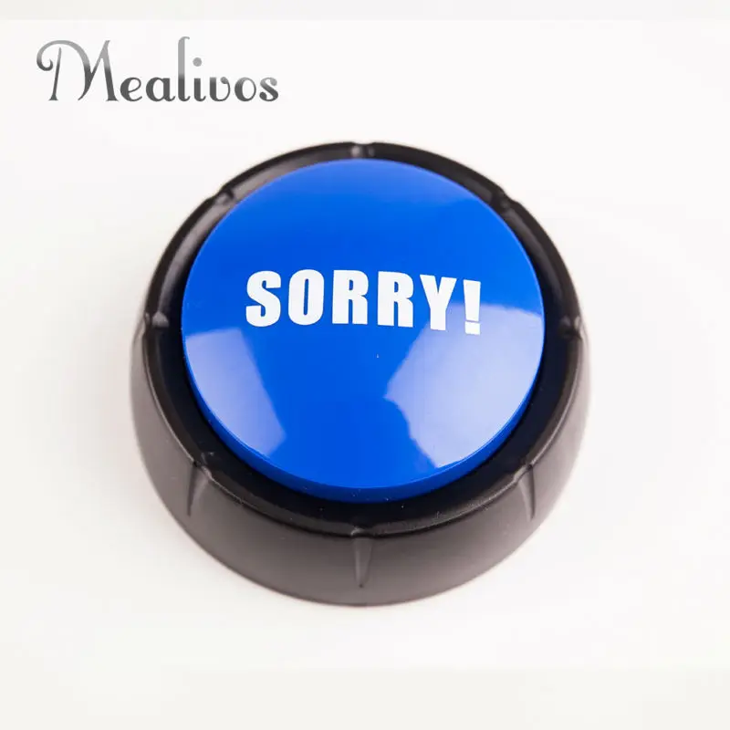 

1 pcs SORRY Sound Button event & party tools supplies events supply holiday decorations