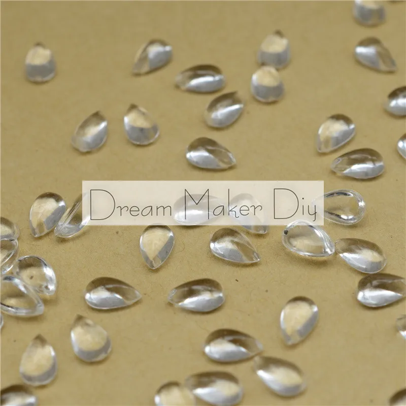 Подвески для ювелирных изделий DIY 4*6 мм/5*8 мм аксессуары кабошоны Купола капельки