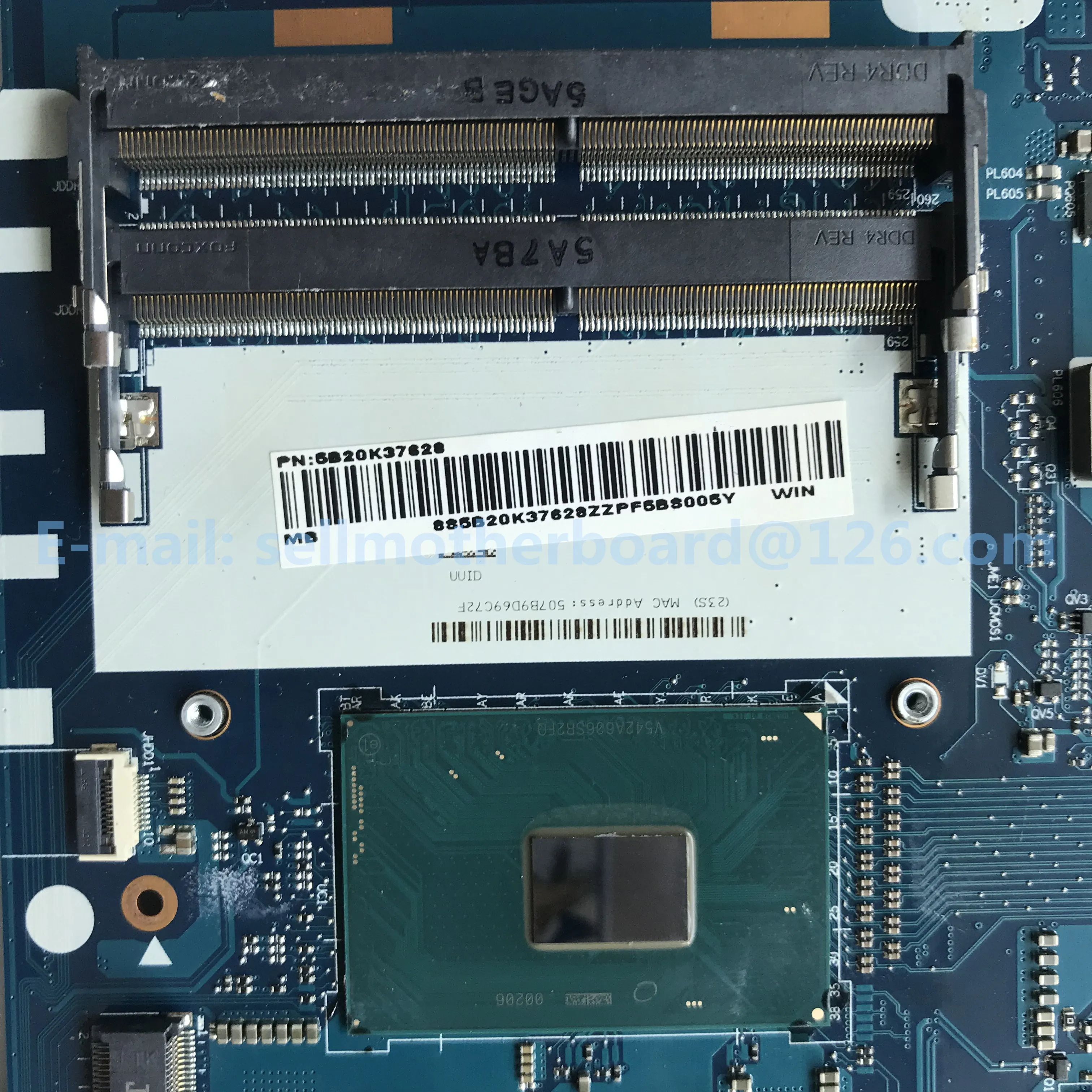 Reboto для lenovo Y700 Y700-17ISK Материнская плата ноутбука 5B20K37628 NM-A541 с i7-6700HQ 2,6 ГГц процессор HM170 GTX 960M 2 Гб DDR4