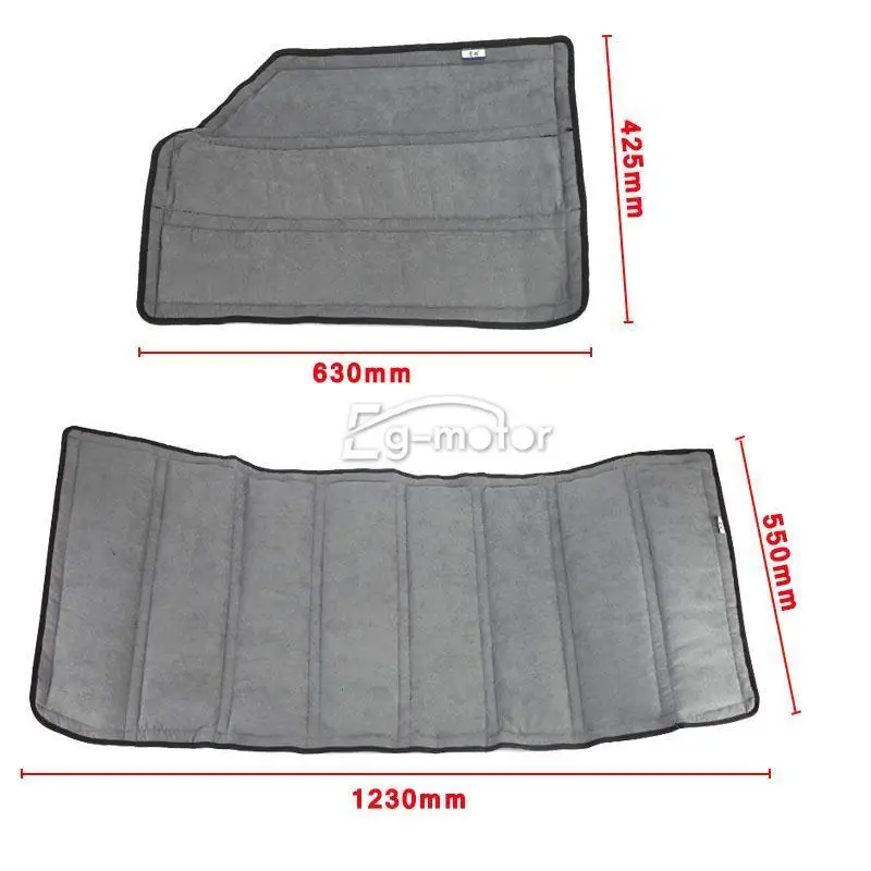 Комплект теплоизоляции GZRIVERRUN Hardtop для Jeep Wrangler JK Rubicon Sahara 4 дверный 82212464AC 12109 04|top