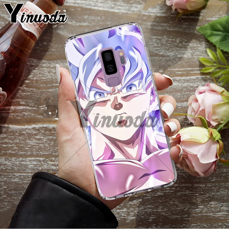 Чехол Yinuoda DRAGON BALL Z DBZ Goku для Samsung S9 plus S5 S6 S6edge S6plus S7 S7edge S8 S8plus | Мобильные телефоны и
