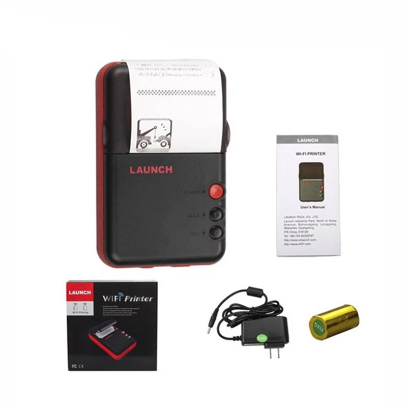 Оригинальный мини принтер LAUNCH x431 для X431 v / V + /pro PRO3 /pad ii с функцией Wi Fi| |