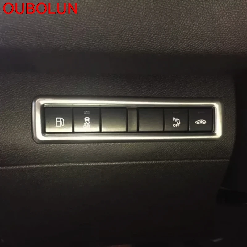 Автомобильный Стайлинг OUBOLUN светильник из АБС пластика для противотуманных фар