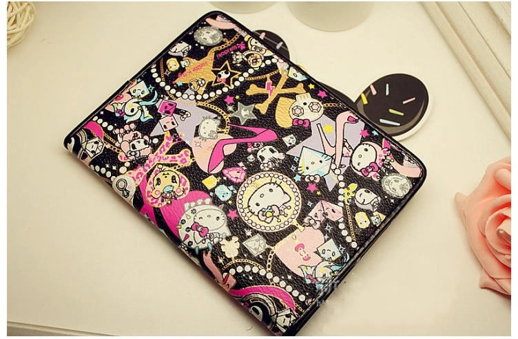 Бесплатный DHL/EMS + 3 шт./лот Hello Kitty кошелек сумки Toki002 паспорт Кошельки сумка