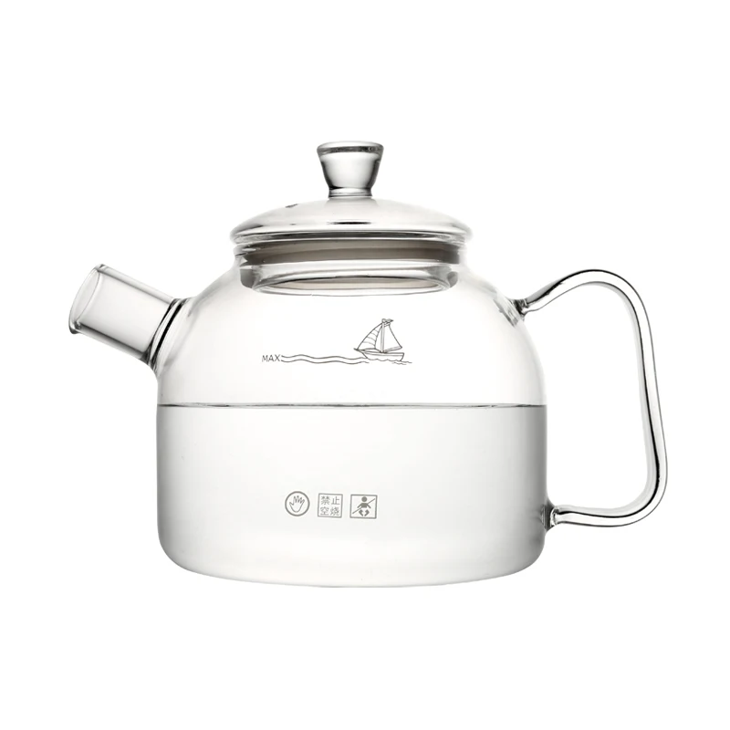 Прозрачный чайник термостойкий стеклянный 900 мл|tea tea|tea pottea pot kettle |