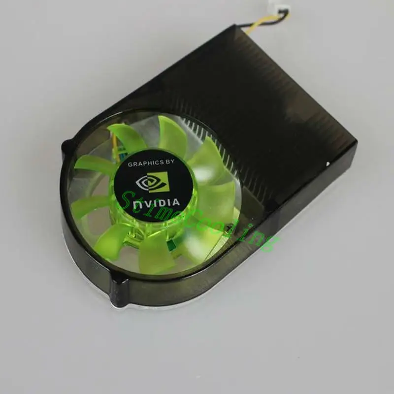 Вентилятор Охлаждения видеокарты VGA с двумя шарикоподшипниками 2pin 55 мм 1 шт.|cooler