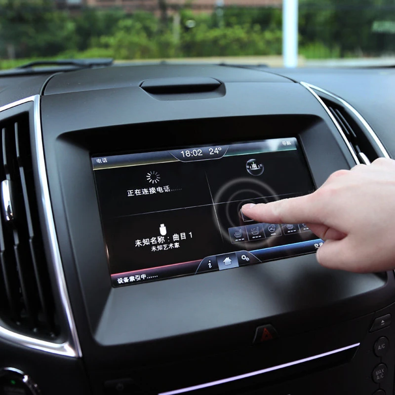 155x85 мм GPS навигации Экран сталь защитная пленка или Mitsubishi Outlander 2013 2014 2016