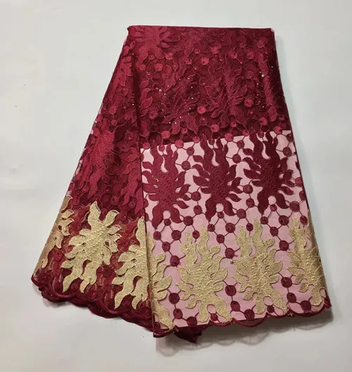 Розовый Свадебные Кружева Высокое качество Африканский Ткани 2017 французский