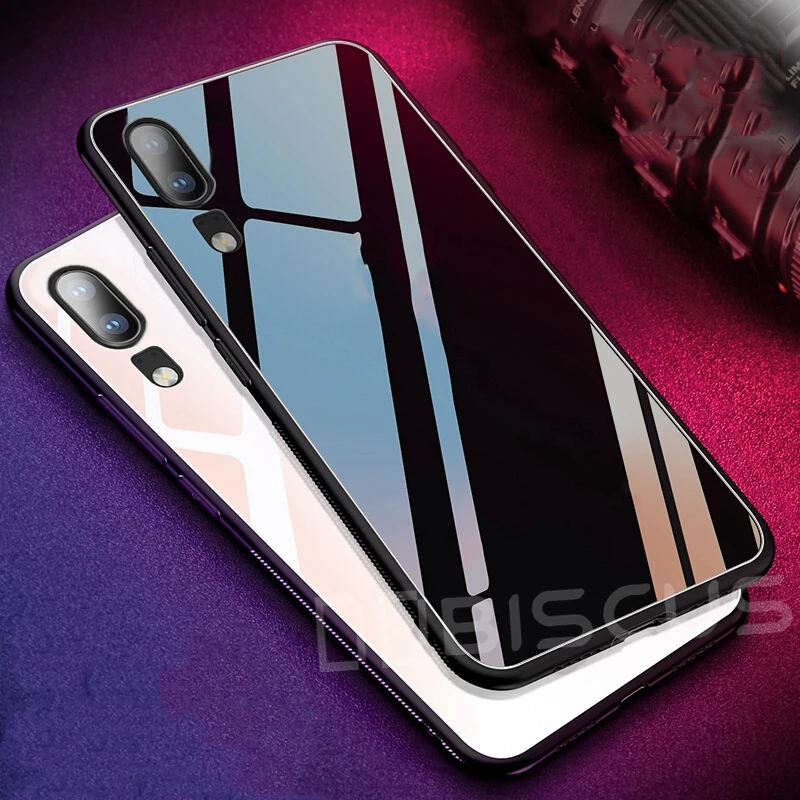Роскошный чехол из закаленного стекла для Huawei Mate 20 Honor 7S 20S 7C 7A 30 Pro 8A 8X 10i 9X 9C 30S 9 10 Lite
