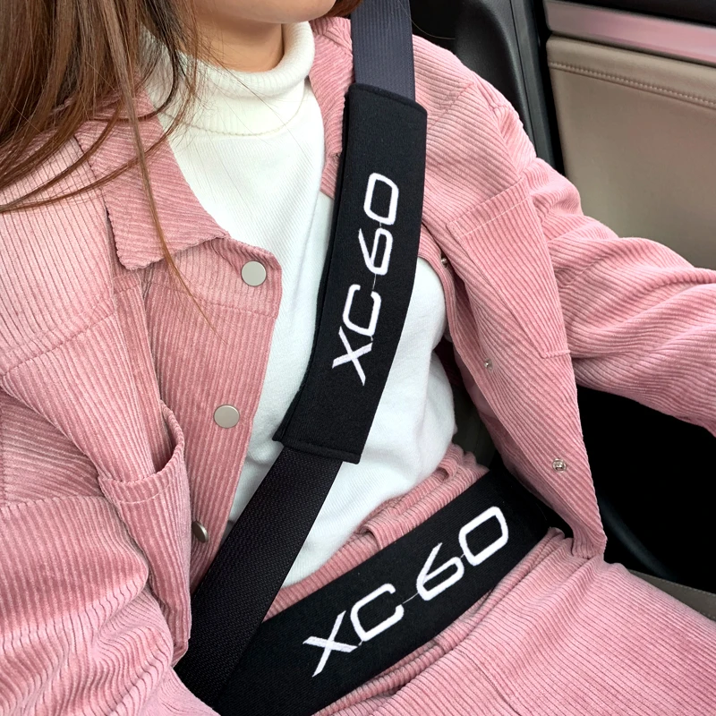 Накладки для ремня безопасности автомобиля ремень на плечо наволочка Volvo V40 V60 S60L