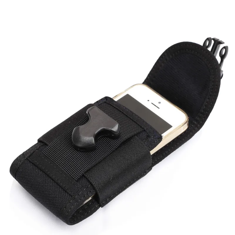 OneTigris MOLLE тактический сотовый телефон смартфон Чехол подходит для iPhone 4 5 SE samsung htc
