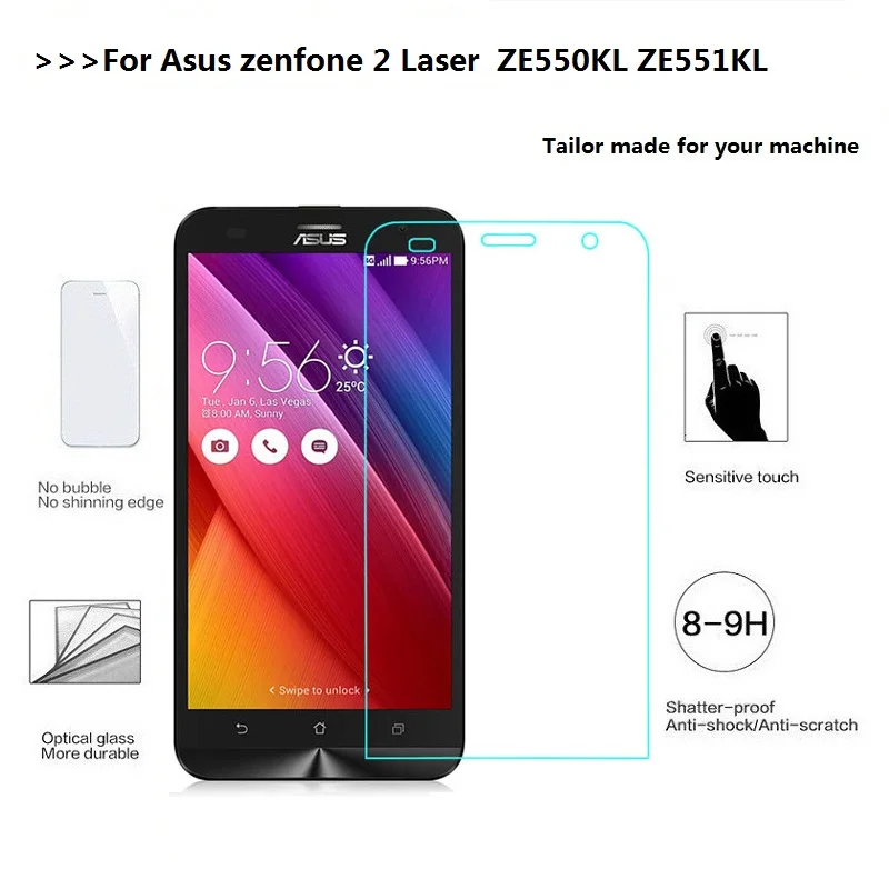 Для Asus 2 Laser ZE550KL Z00LD закаленное стекло для zenfone ZE551KL Z00TD Защитная пленка экрана|tempered