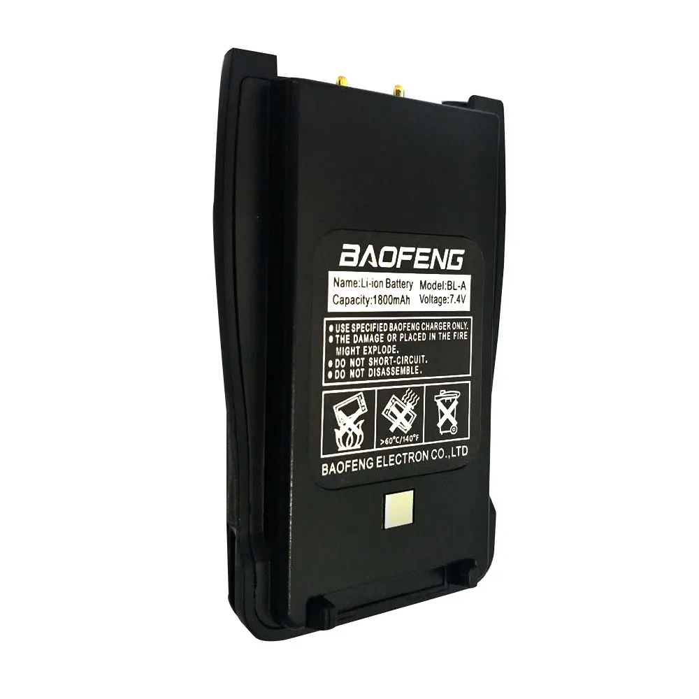 BAOFENG двухсторонняя радиосвязь аккумулятор для BF A5 Walkie Talkie аксессуары DC 7 4 v LI ON