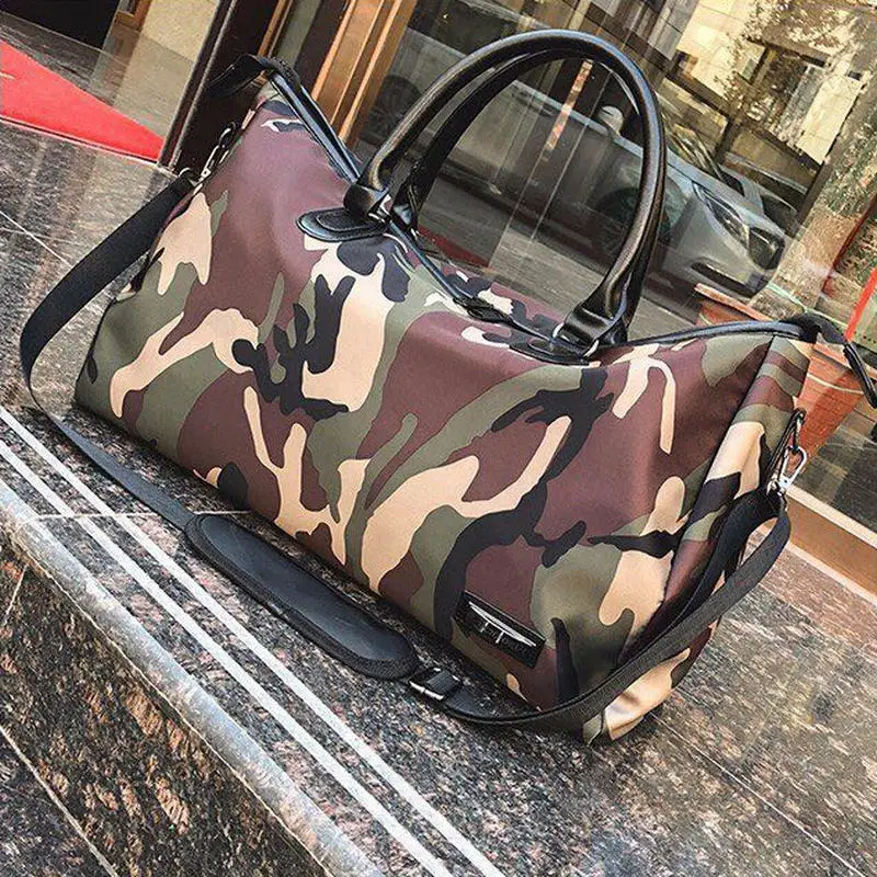 35L Men Camouflage Sport Gym Bag Surper Light Waterproof Outdoor Nylon Fitness Athletic Woman Large Travel Luggage Bags | Спорт и