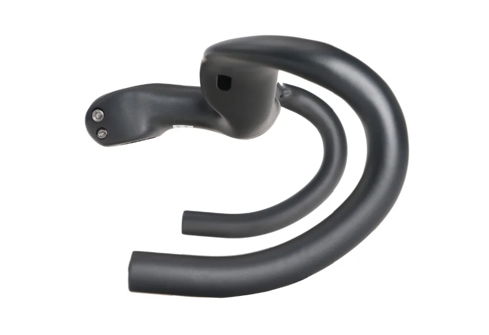 Black UD Matte Carbon Road Track Bike Bicycle Racing Drop down Integrated Bar Stem Handlebar | Спорт и развлечения