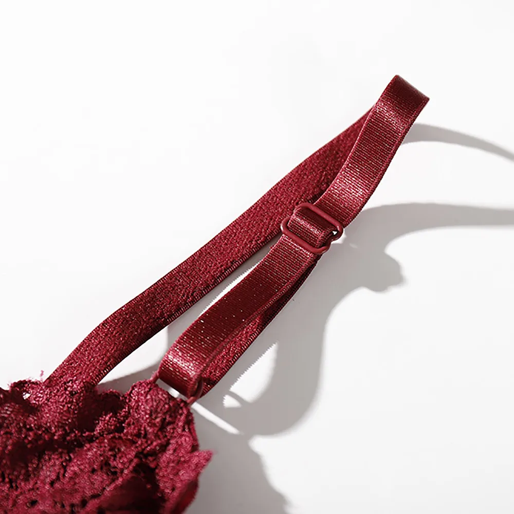 2018 Для женщин Однотонный жилет кружева Push Up Bra Top Bralet бесшовные корсет цветочный