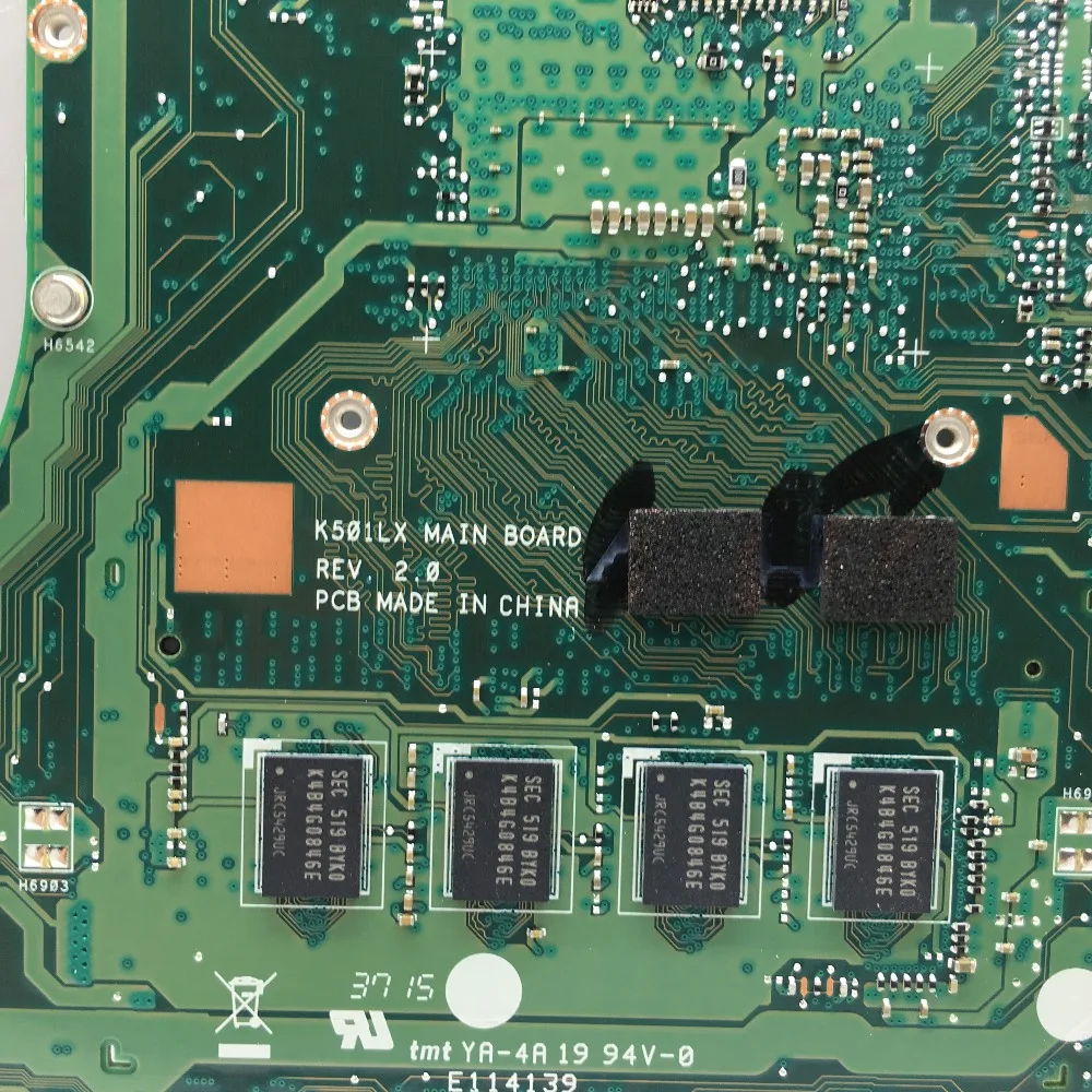 KEFU K501LX для ASUS K501LN K501LB A501L K501L V505L материнская плата I5-5200U 4G RAM GTX950 видеокарты |
