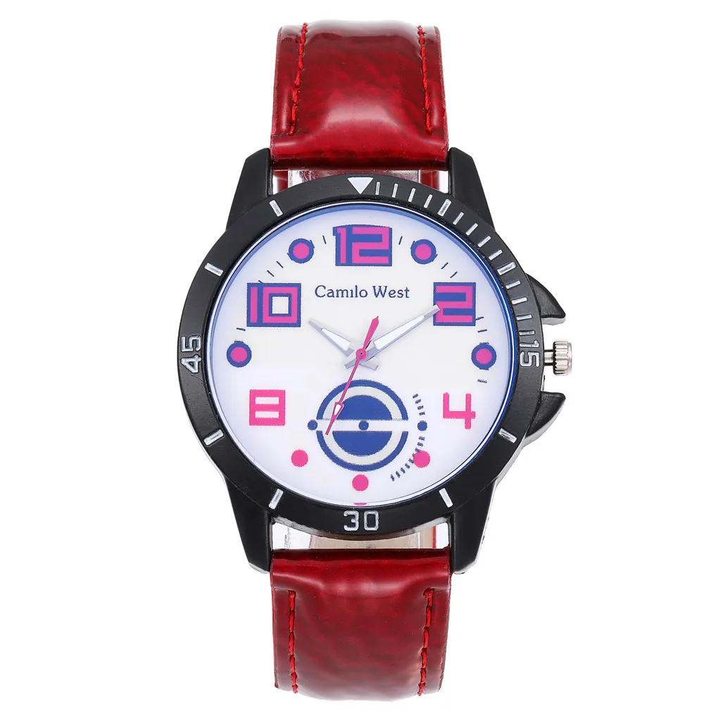 Модные роскошные женские часы с синим стеклянным циферблатом повседневные