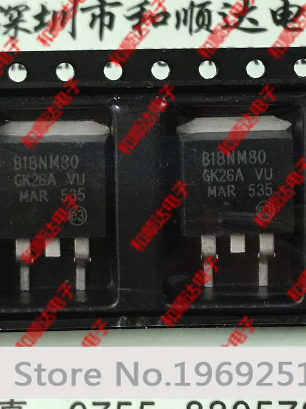 Бесплатная Доставка 10 шт./лот b18nm80 stb18nm80 К 263 800v17a новый оригинальный|lot lot|lot 10pcs |