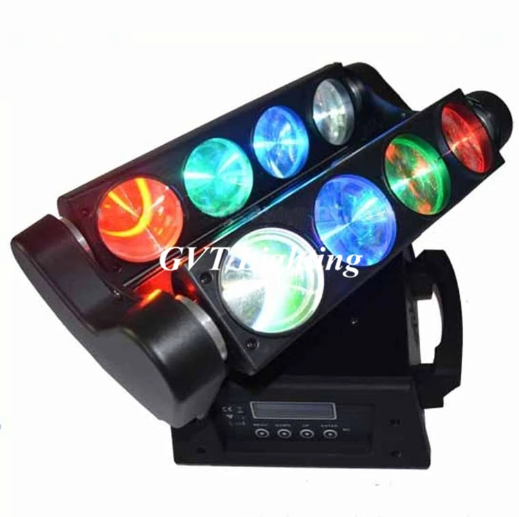 Hot sell Led moving head spider light 8x12W 4 IN1 RGBW beam LED bar stage lighting effect | Stage Lighting Effect