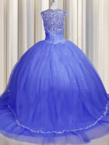 ANGELSBRIDEP бальное платье Vestido De Quinceanera 2021 блестящие бусины Тюль Длина до пола милое 16