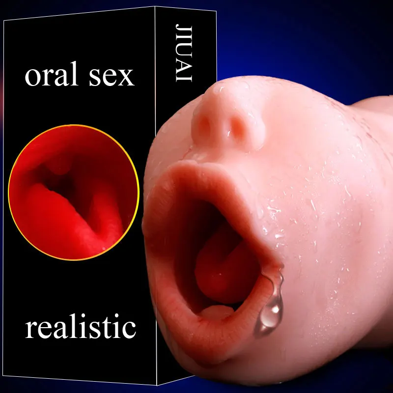 Мягкий оральный секс 3D Глубокая глотка Реалистичная Вагина Настоящее карманное