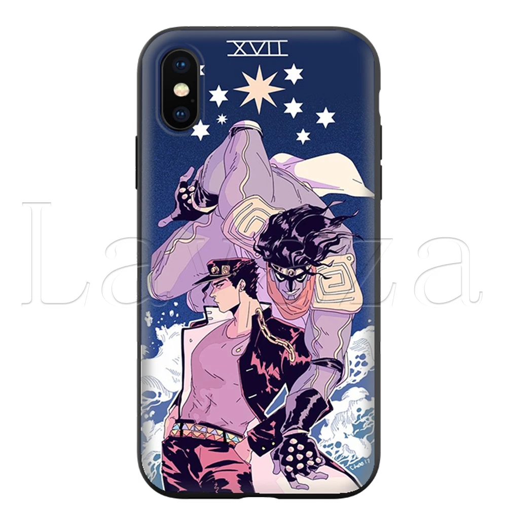 7 Lavaza JoJo Необычные Приключения силиконовый мягкий чехол для iPhone 11 Pro XS Max XR X 8 7 6 6S Plus 5 5S SE - Цвет: 7