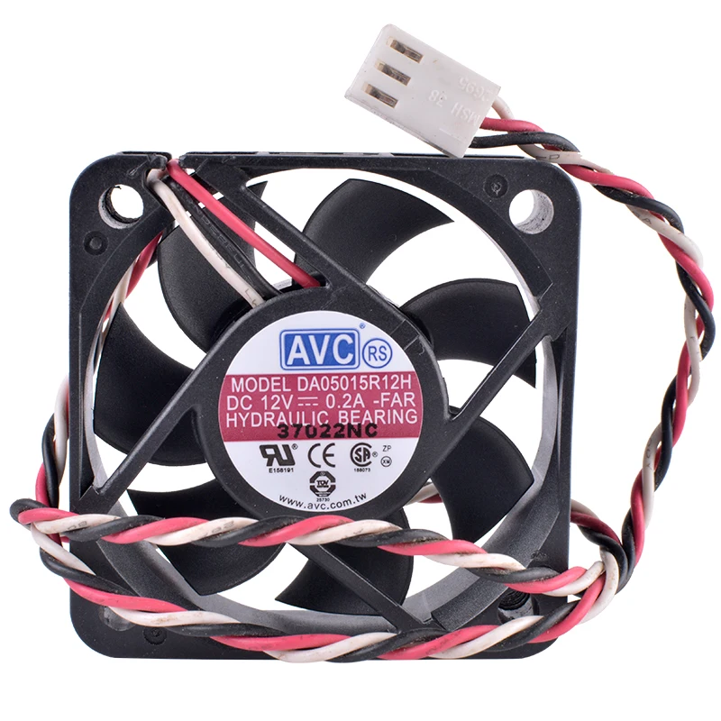 COOLING REVOLUTION DA05015R12H 5cm 50mm fan 5015 12V 0.20A 3-wire air volume computer cooling | Компьютеры и офис